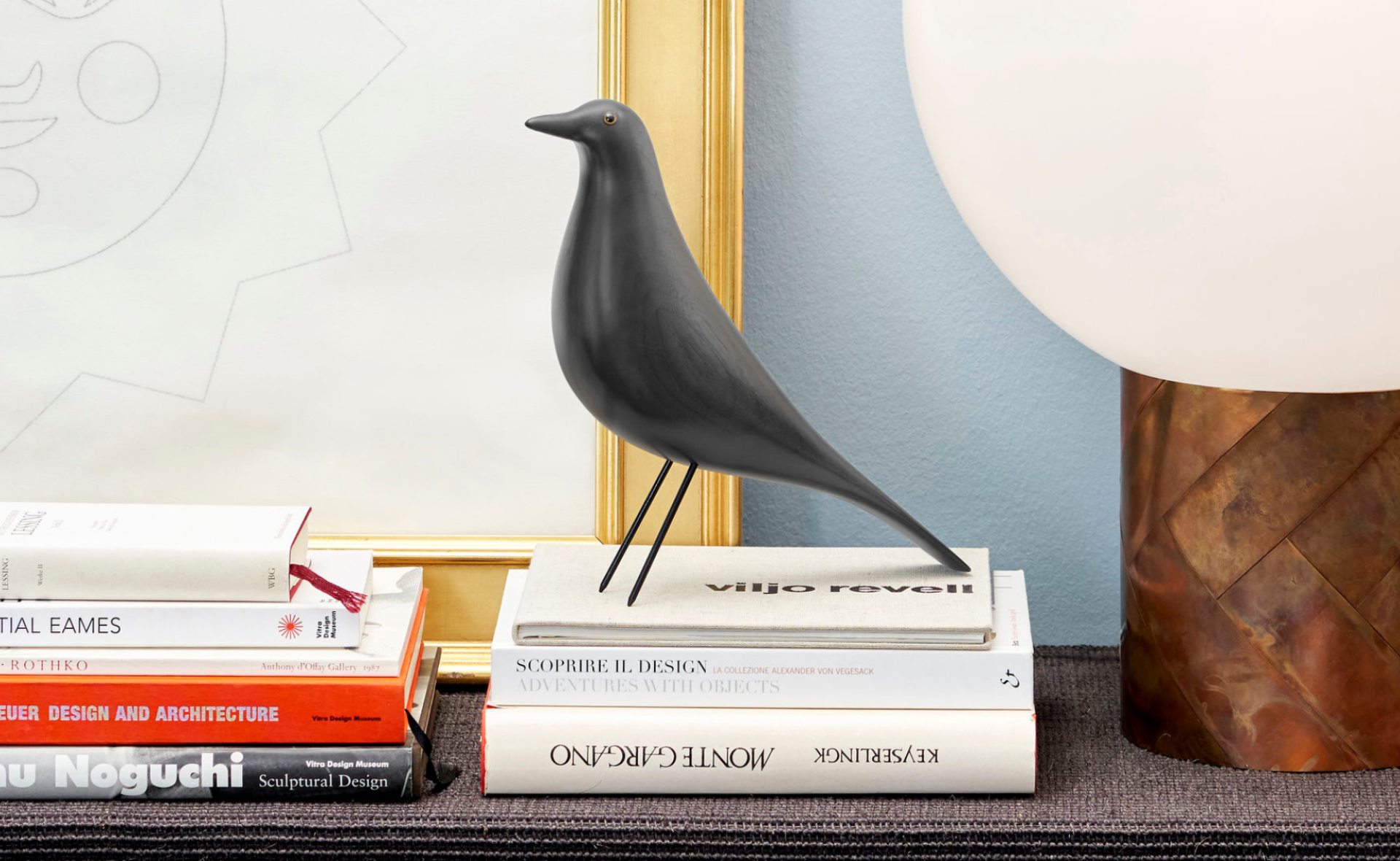 vitra house bird Essen Zwart