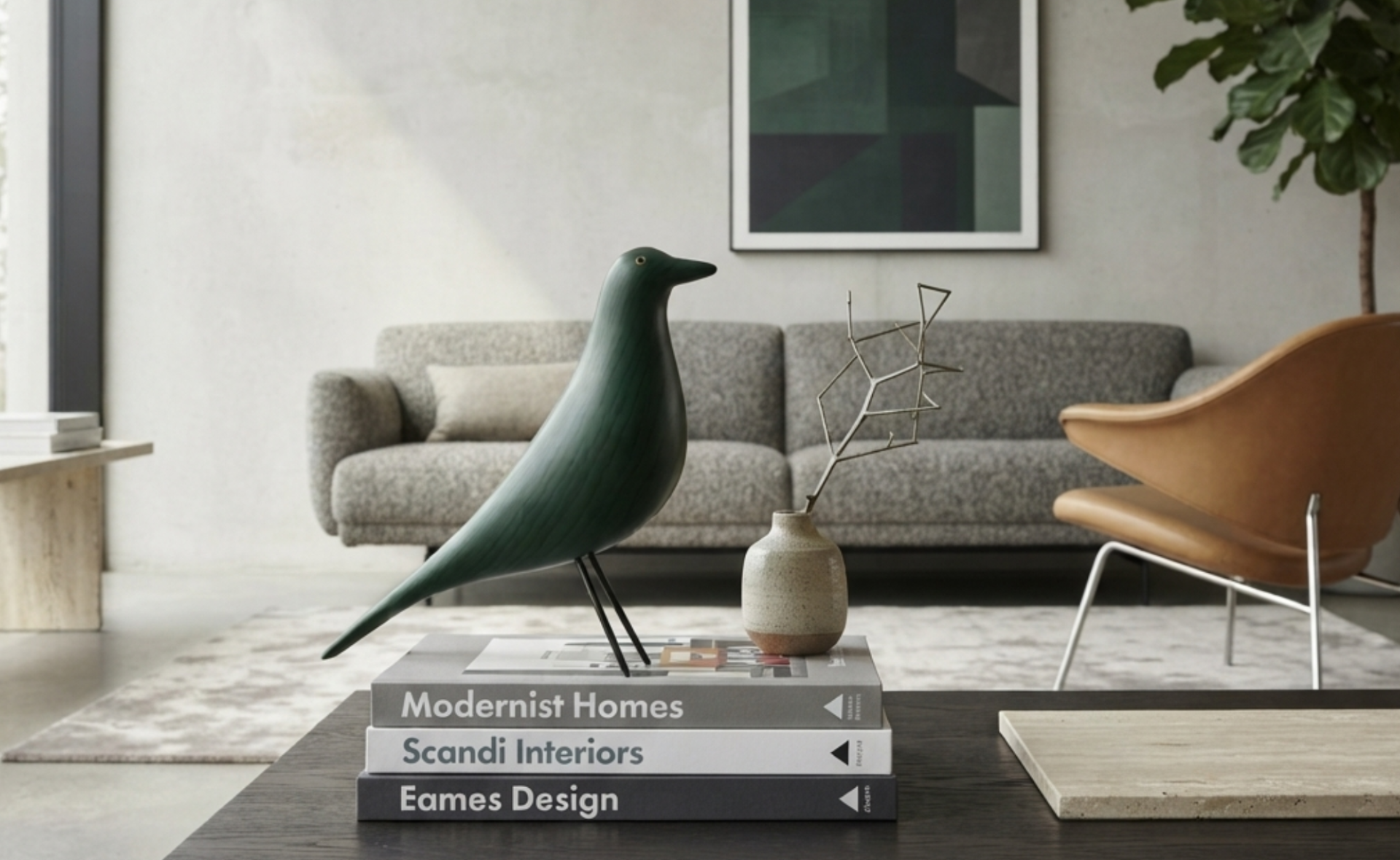 vitra house bird groen
