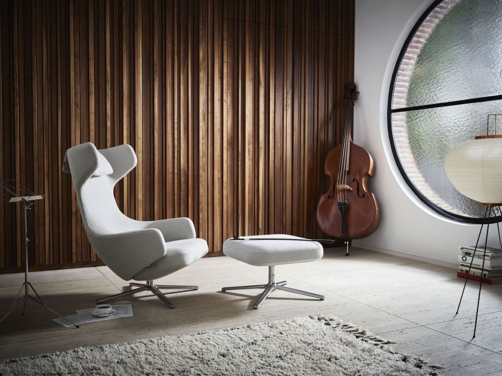 Fauteuil Grand Repos & Ottoman